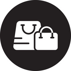 shopping glyph icon