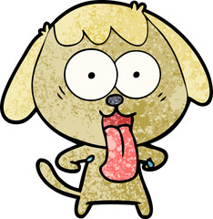 cute cartoon dog