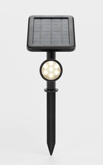 Realistic 3D Render of Garden Light