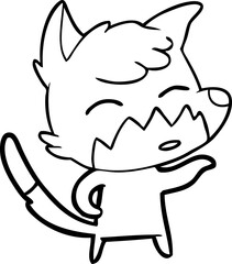 cartoon fox