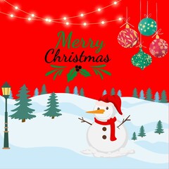 Fototapeta na wymiar Christmas red background. Merry Christmas and Happy New year holiday winter Xmas cards etc.