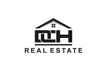 Property real estate logo design, Minimalist design property rental agent.