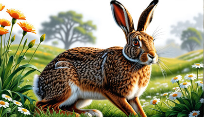 Obraz premium Easter Bunny