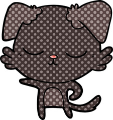 cute cartoon dog