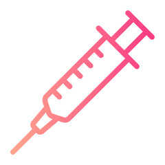 syringe gradient icon