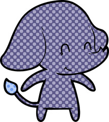 cute cartoon elephant