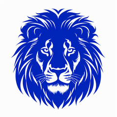 Fototapeta premium FOOTBALL PLAYER WITH LION’S HEAD, WEARING UNIFORM, ISOLATED ON WHITE BACKGROUND created with Generative Ai