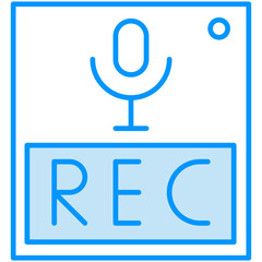 recording vector design .svg