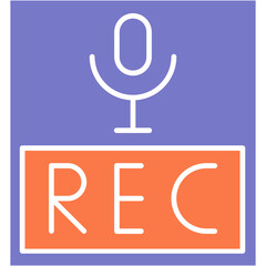 recording vector design .svg