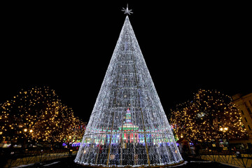 Denver Civic Center Park - Christmas Lights