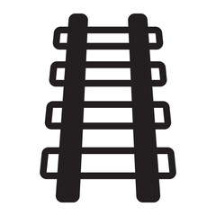 railway glyph icon