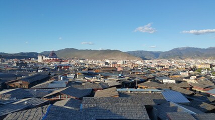 view of the city