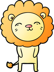 cartoon lion