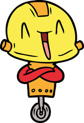 cartoon robot