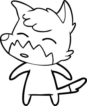 cartoon fox