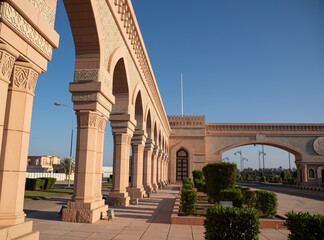 Fototapeta na wymiar gate of Sohar city in Oman