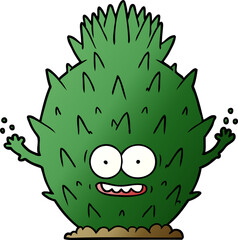 cartoon cactus