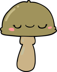 cartoon mushroom