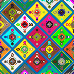  Colorful background. Perfect for wallpaper, wrapping paper, pattern fills, greetings, web page background, Christmas and New Year greeting cards.
Color  mosaic.Abstract shape art with Colour pattern.