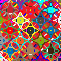  Colorful background. Perfect for wallpaper, wrapping paper, pattern fills, greetings, web page background, Christmas and New Year greeting cards.
Color  mosaic.Abstract shape art with Colour pattern.