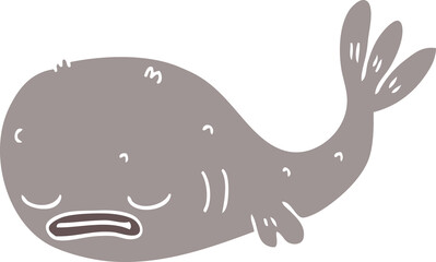 cartoon doodle of a fish