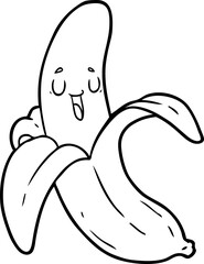 cartoon banana