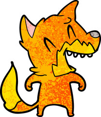 fox cartoon character