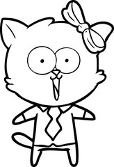 cartoon cat