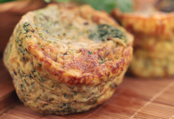 Vegetable egg muffin