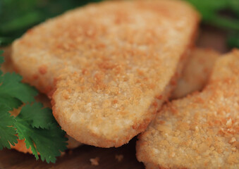 Crispy fish fillet