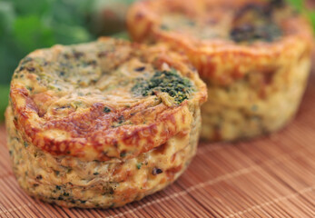 Vegetable egg muffin