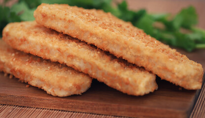 Crispy fish fillet