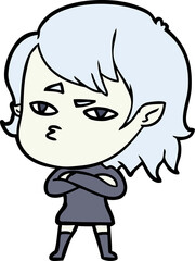 cartoon vampire girl