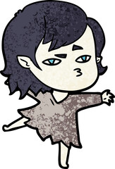 cartoon vampire girl