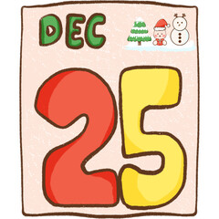 Set of Christmas hand drawn decorations. Wreath, Holly, gifts, branches spruce, red berries, christmas stocking, cup cacao. Perfect for scrapbooking, greeting card, invitation, poster, sticker.