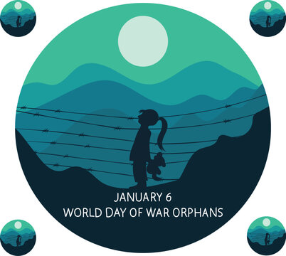 world day of war orphans is celebrated every year on 6 january.