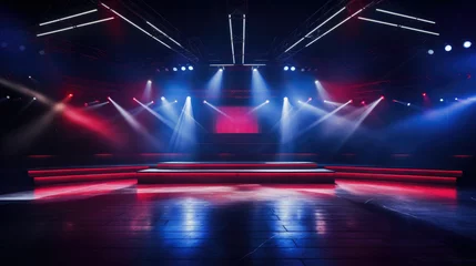 Fotobehang stage lights © Astanna Media