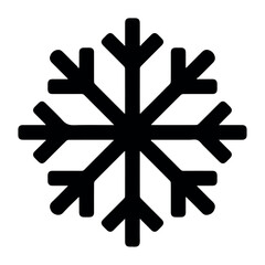 Winter snowflake icon Vector