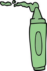 cartoon doodle coloring crayon
