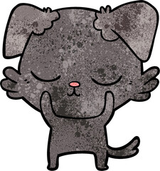 cute cartoon dog
