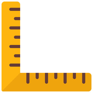 Right Angle Ruler Icon