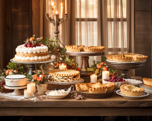 Vintage Dessert Table