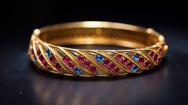 A beautiful bangles for elite class women. it looks so gorgeous and beautiful. 