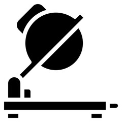 Mitre Saw Tool Icon