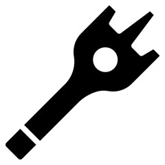 Flat Drill Bit Icon