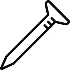 Metal Nail Icon