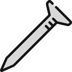 Metal Nail Icon