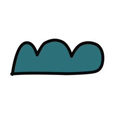 Hand drawn Abstract funny cute Comic characters