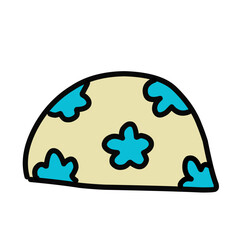 Hand drawn Abstract funny cute Comic characters