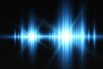 Abstract wallpaper design of bright light rays.
